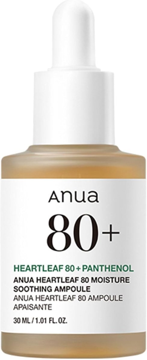 ANUA Heartleaf 80 + Panthenol Water Ampoule 30ml