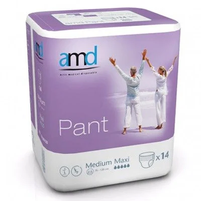 Cuecas-fraldas AMD MAXI M (14 uni)