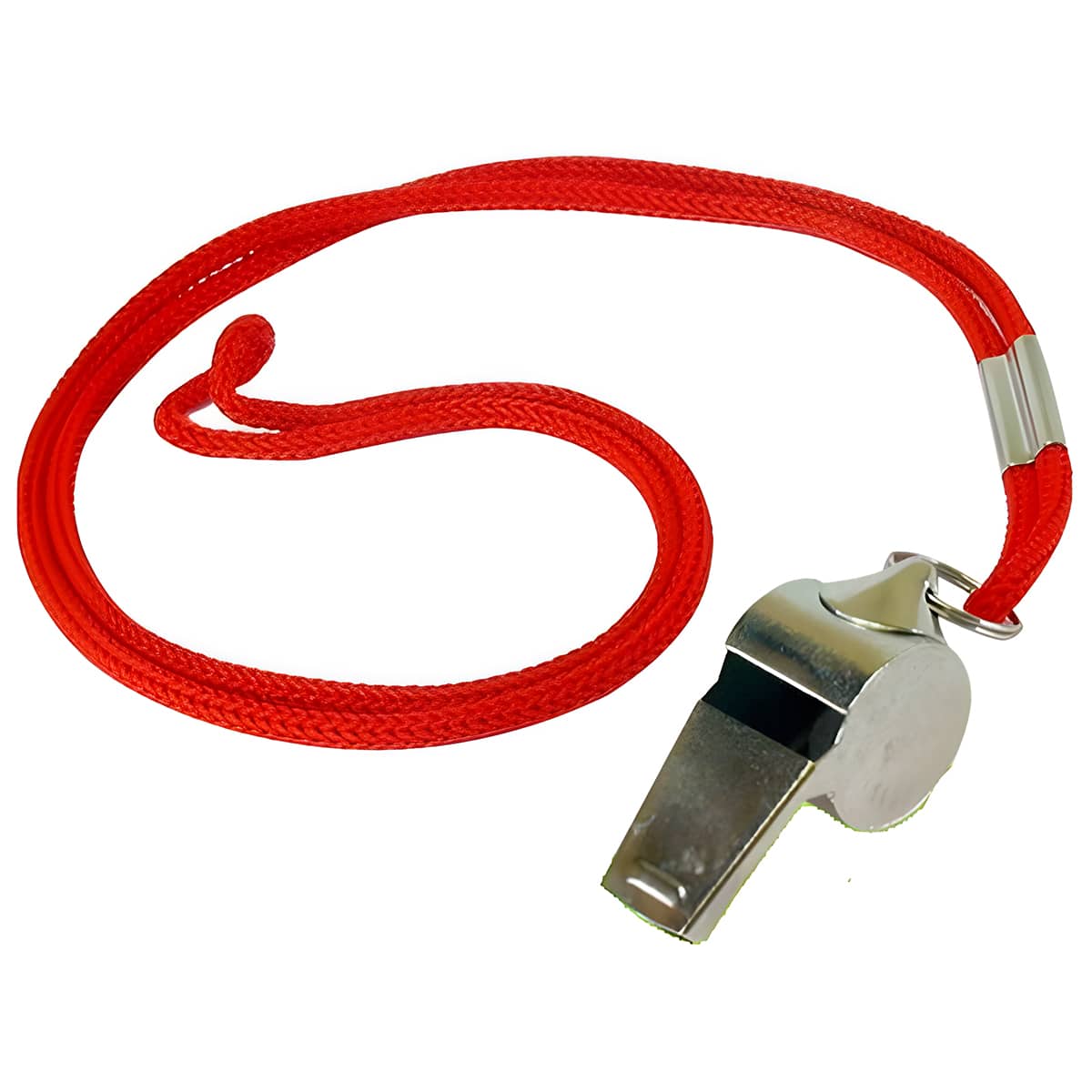 Professional Metal Whistle with Neck Cord Solmar