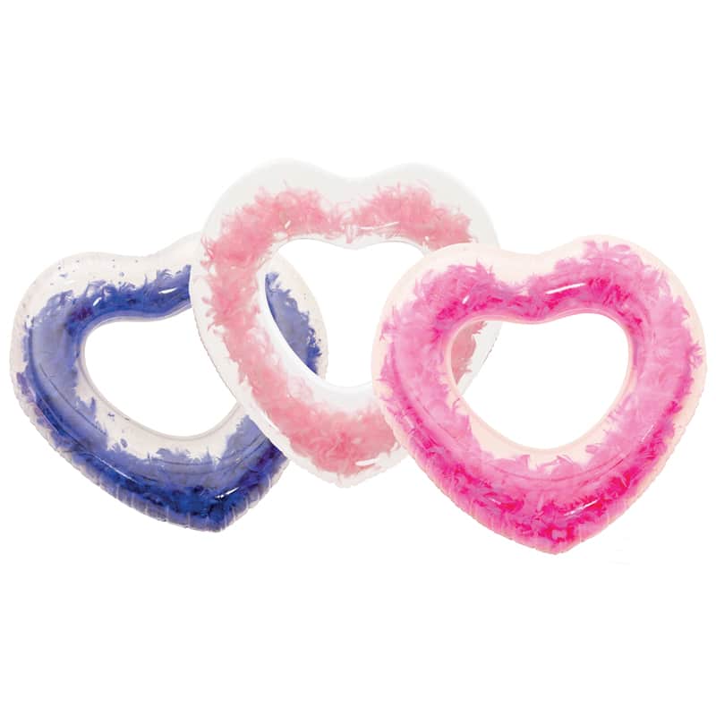 Aremar Feathered Heart Inflatable Buoy 75 cm (29,5”)