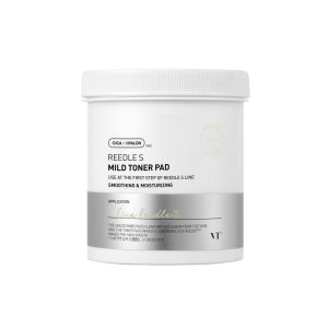 VT COSMETICS Reedle S Mild Toner Pad  – 80 Pieces