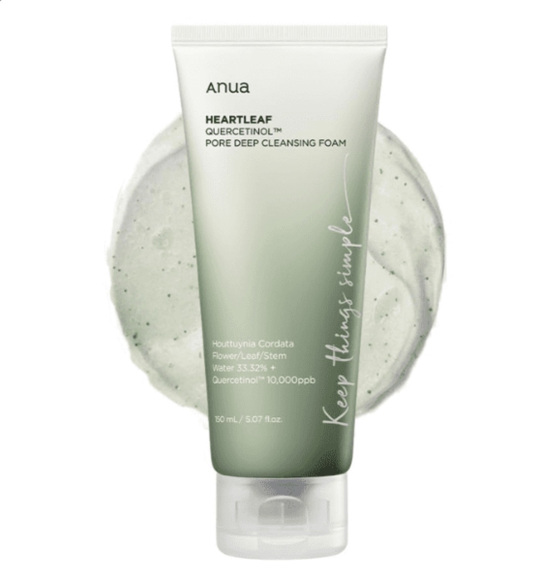 ANUA Heartleaf Quercetinol Pore Deep Cleasing Foam – 150ml