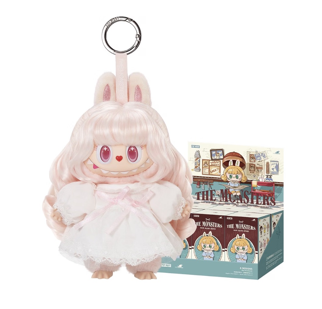 POP MART Labubu Blind Box The Monsters Hair Salon