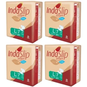 Fraldas INDASLIP PREMIUM L7 (4×20 uni)
