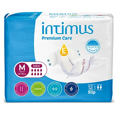 Fraldas INTIMUS MAXI M (12 uni)