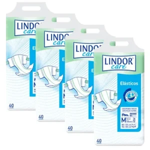 Fraldas LINDOR SUPER 7G M (4×40 uni)