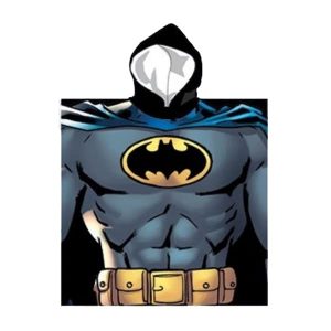 Poncho de Playa Poliéster para Niños Batman