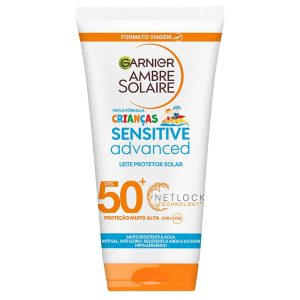 Kids Sensitive Advanced Sun Protection Milk SPF 50+ 50ml Garnier Ambre Solaire