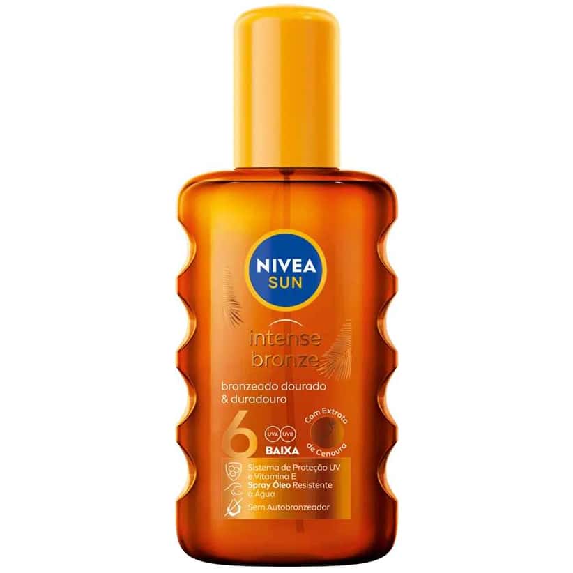 Intense Bronze Carrot Oil Spray SPF6 200ml (6.76 fl oz / 0.44 lbs) Nivea