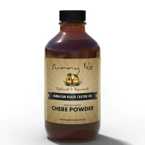 Sunny Isle Jamaican Black Castor Oil infused with Chebe Powder 118ml