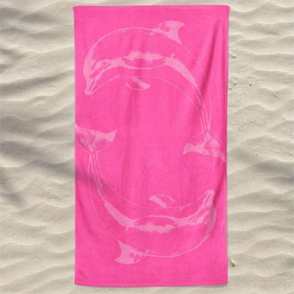 Dolphins Cotton Beach Towel