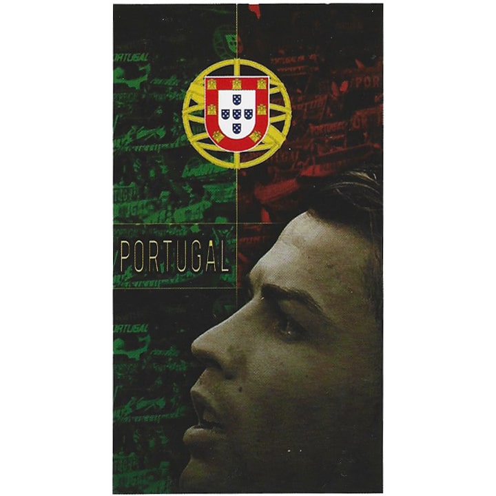 Toalha de Praia Microfibra Cristiano Ronaldo Rosto