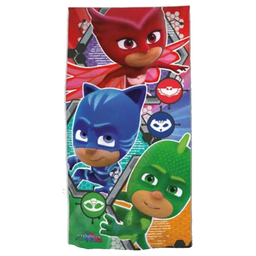 Toalha de Praia de Criança Microfibra PJ Masks