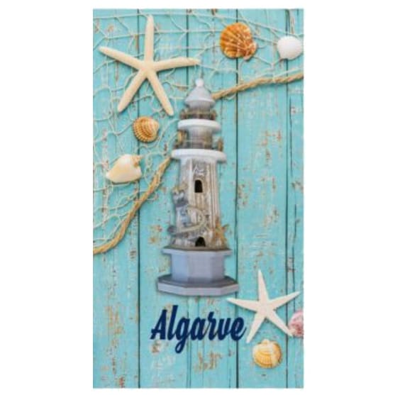 Toalla de Playa Microfibra Farol Algarve