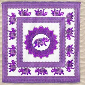 Toalla India Grande Elefantes 240 x 210 cm