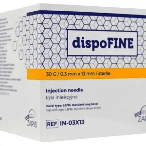 Agulhas hipodérmicas esterilizadas 30G 0,3 x 13mm (100 uni)