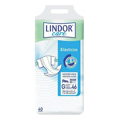 Fraldas LINDOR SUPER 7G L (40 uni)