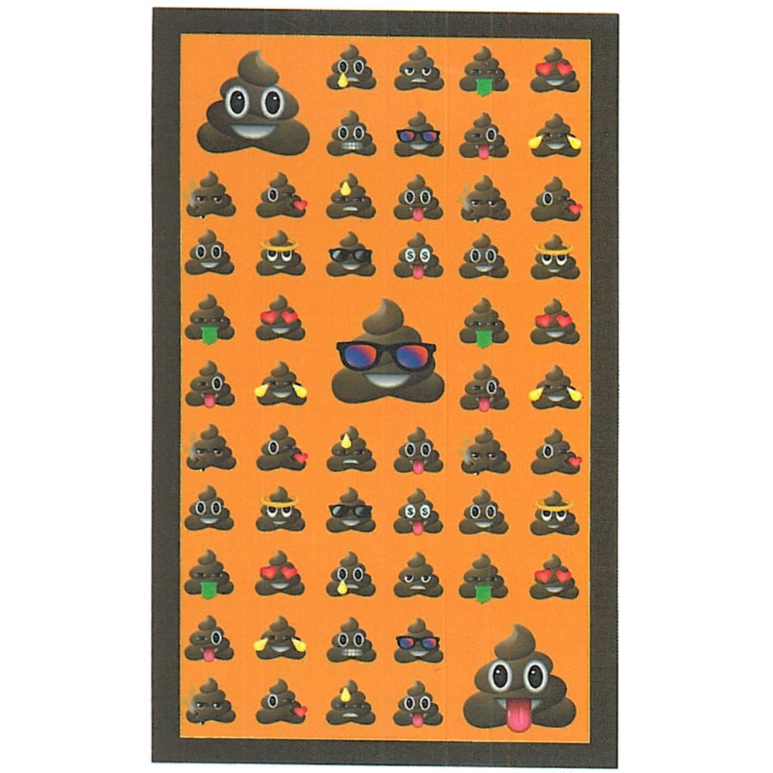 Emoji Poop Microfiber Beach Towel