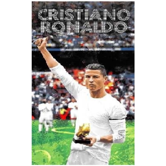 Toalha de Praia Microfibra Cristiano Ronaldo Bota de Ouro